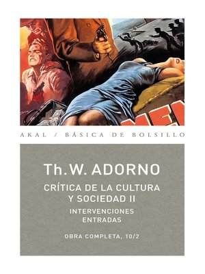 cover image of Crítica de la cultura y sociedad II